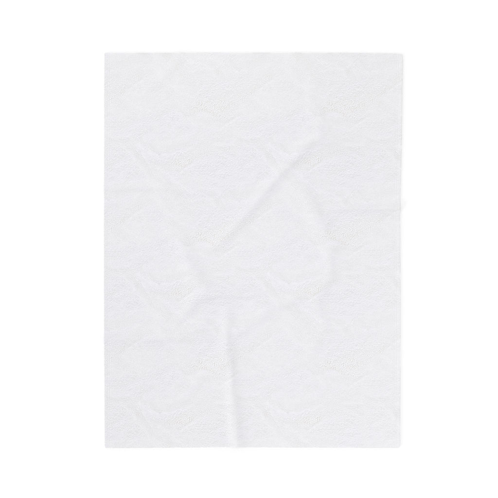Farmer Gray at Birdie Lane Velveteen Plush Blanket — Cute Farmboy Tractor Nursery Throw